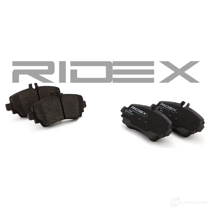 Тормозные колодки, комплект RIDEX Z UXVK 402b0090 1437657904 - Изображение 1