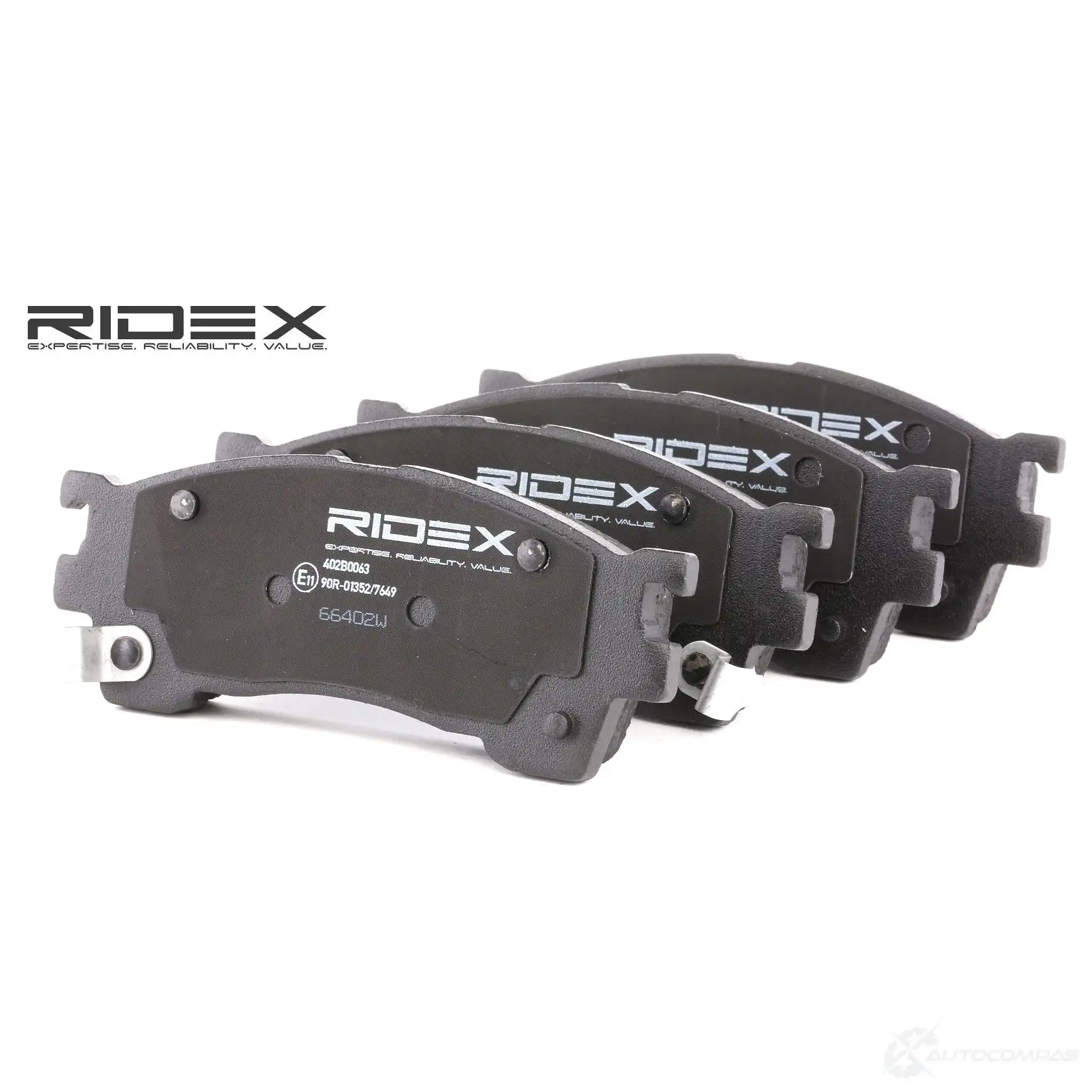 Тормозные колодки, комплект RIDEX BO28Z P 1437657638 402b0063 - Изображение 1