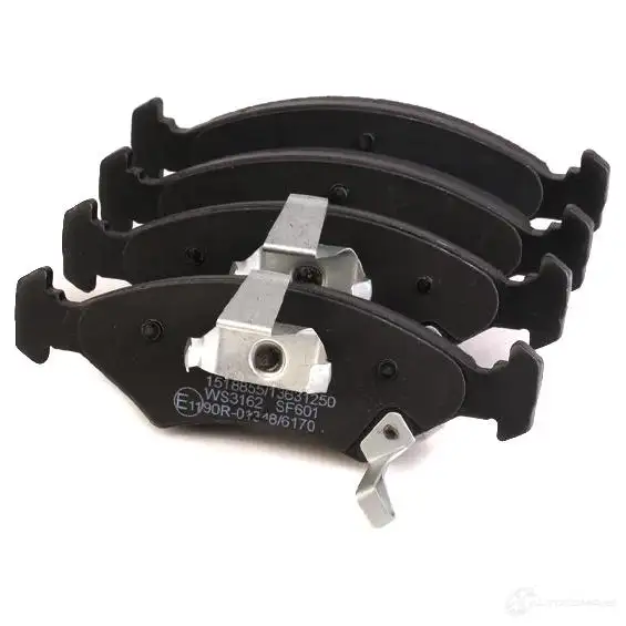 Тормозные колодки, комплект RIDEX 1437659394 402b1026 Q FBB0KJ изображение 2
