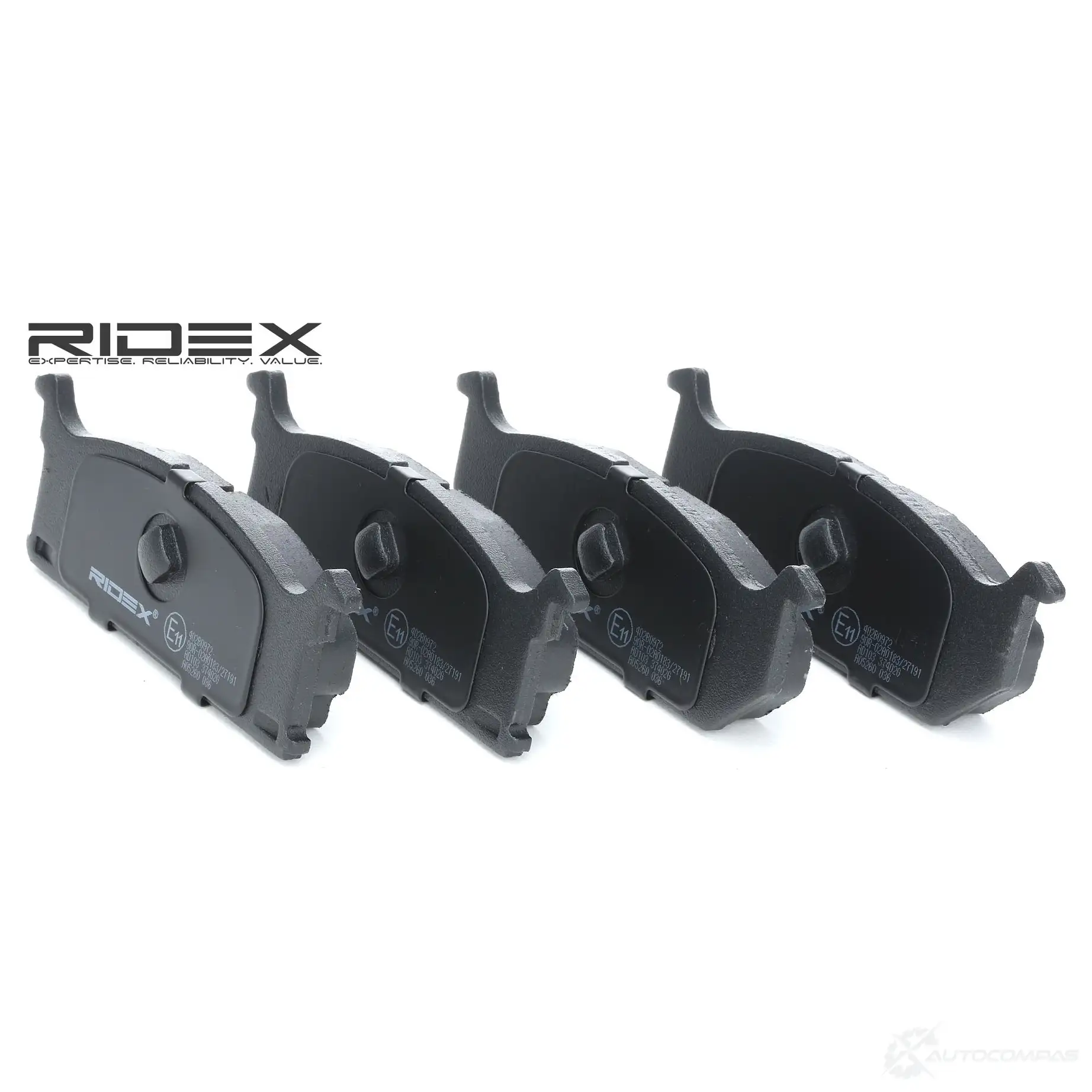 Тормозные колодки, комплект RIDEX 9 9EUNW 402b0972 1437657573 - Изображение 1