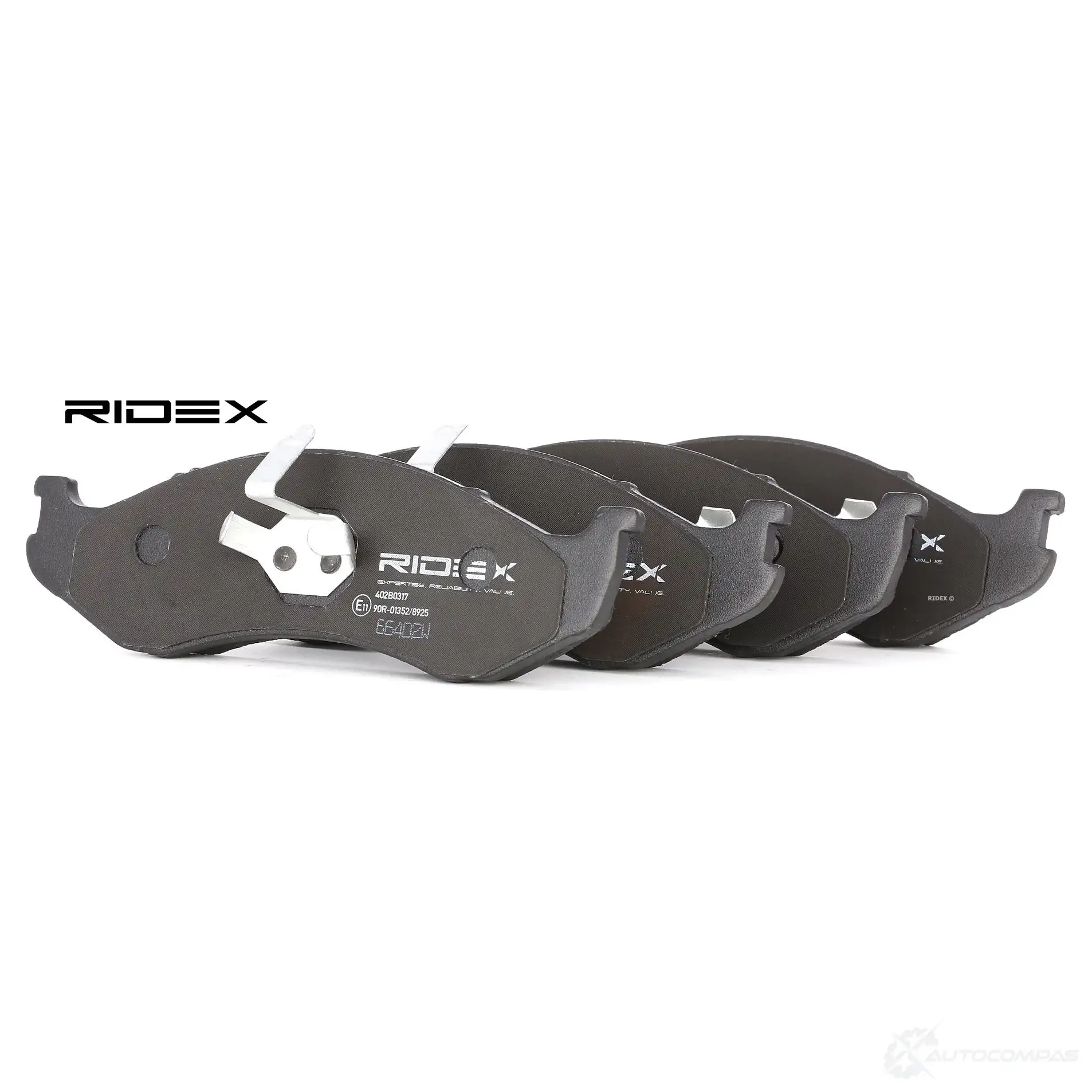 Тормозные колодки, комплект RIDEX 1437659808 L0GR 3YD 402b0317 - Изображение 1