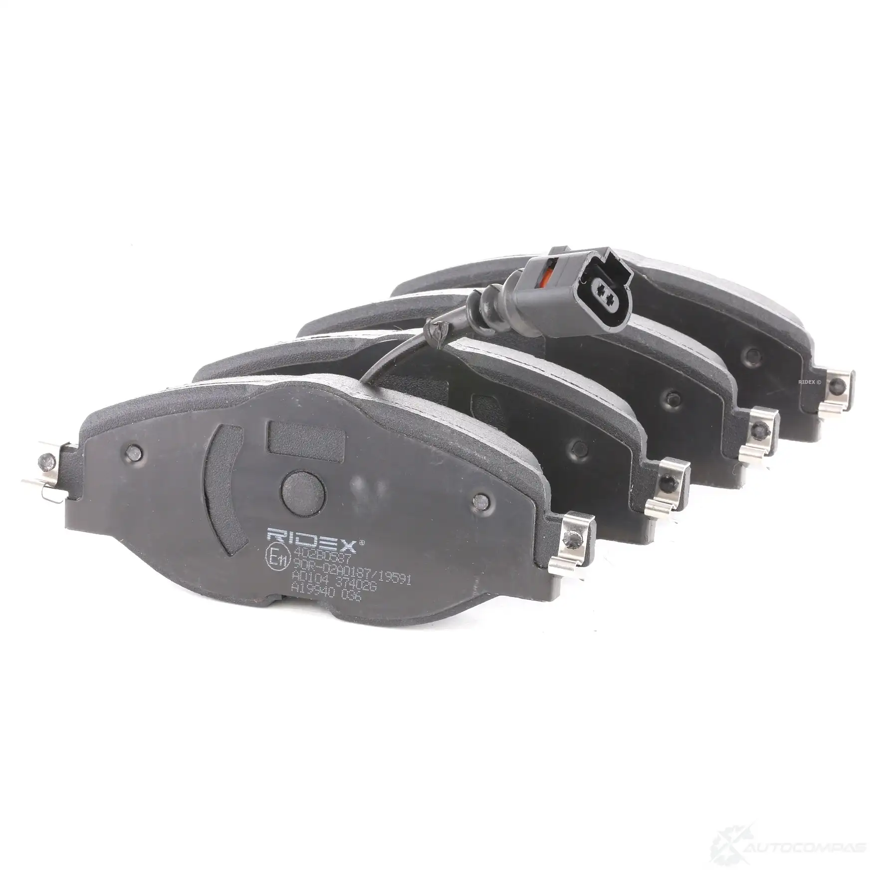 Тормозные колодки, комплект RIDEX 402b0587 ZKBBR UW 1437659852 - Изображение 1