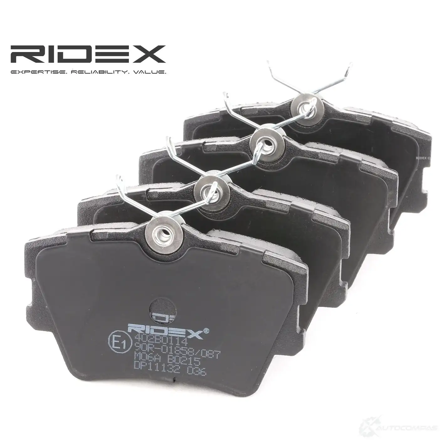 Тормозные колодки, комплект RIDEX 73N5V S1 1437657845 402b0114 изображение 0