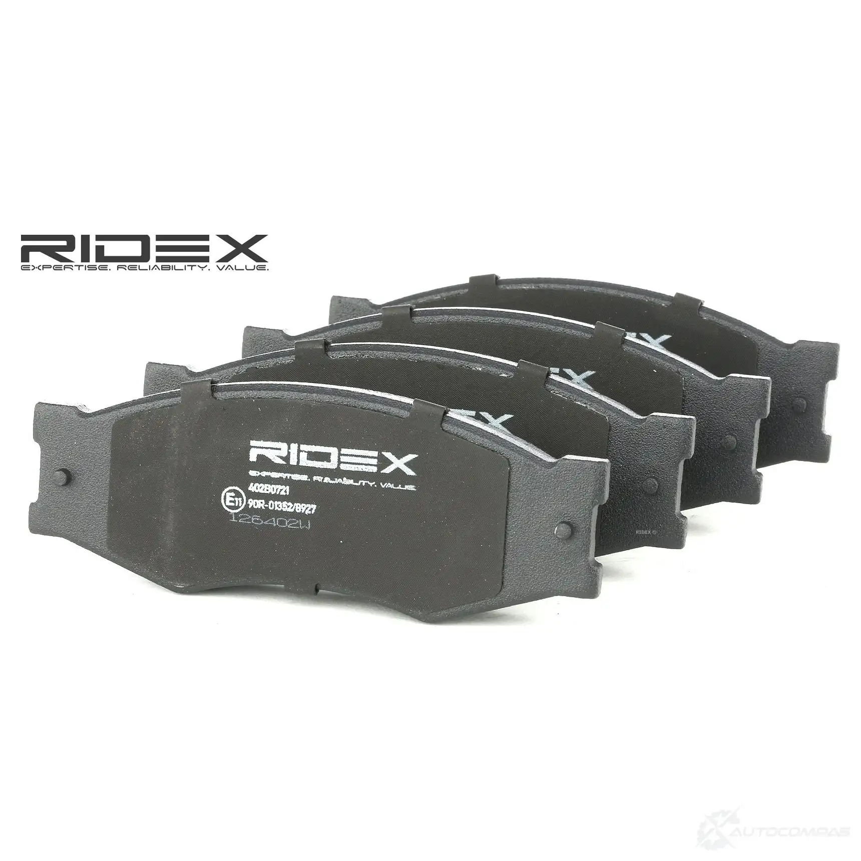 Тормозные колодки, комплект RIDEX 402b0721 1437658654 9DF P465 - Изображение 1