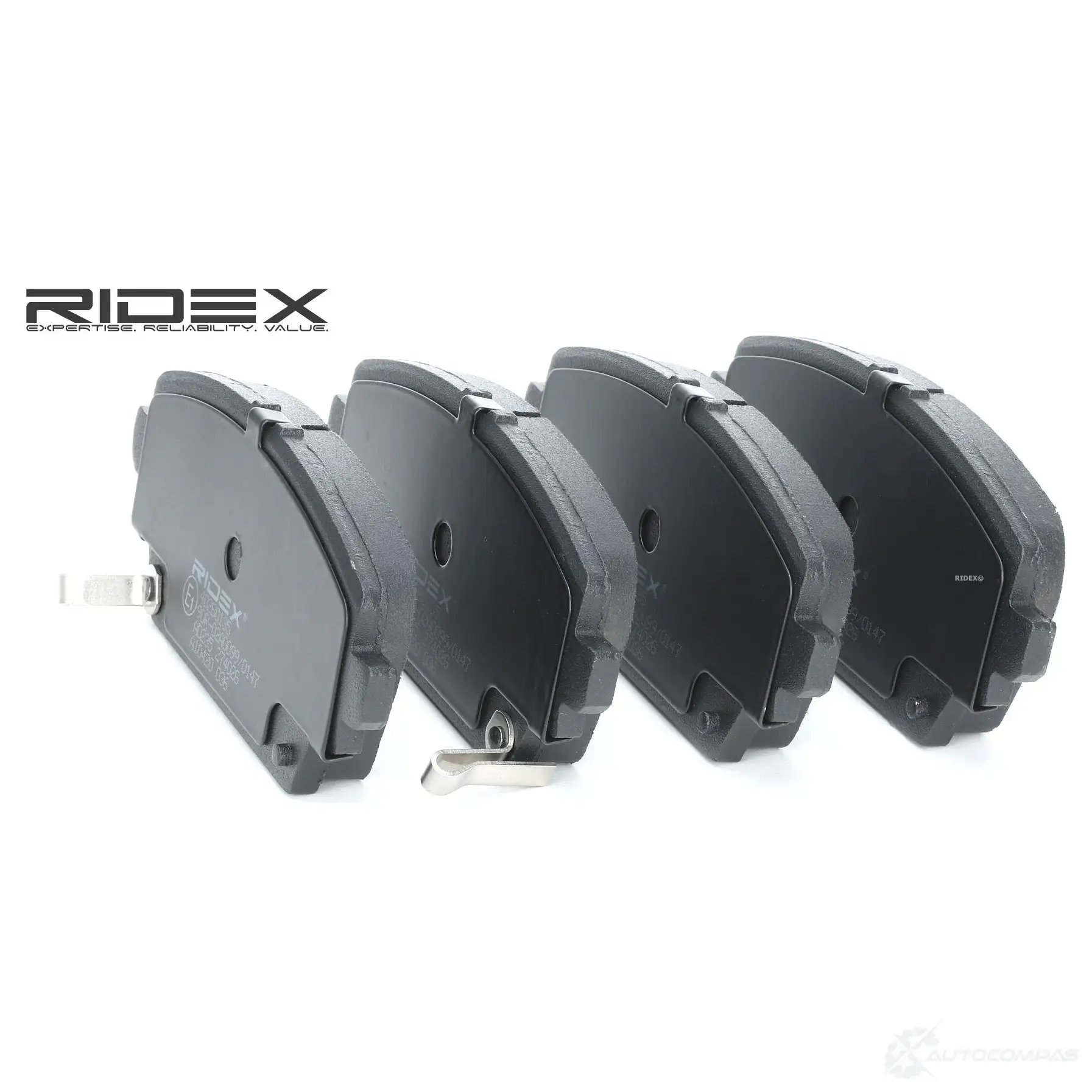 Тормозные колодки, комплект RIDEX 5 M95QP8 1437658620 402b0135 - Изображение 1