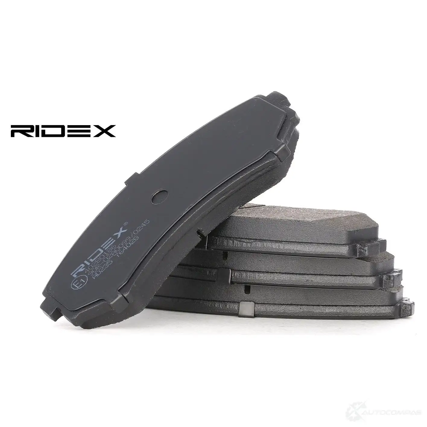 Тормозные колодки, комплект RIDEX 1437972346 MHE DF 402b0186 - Изображение 1