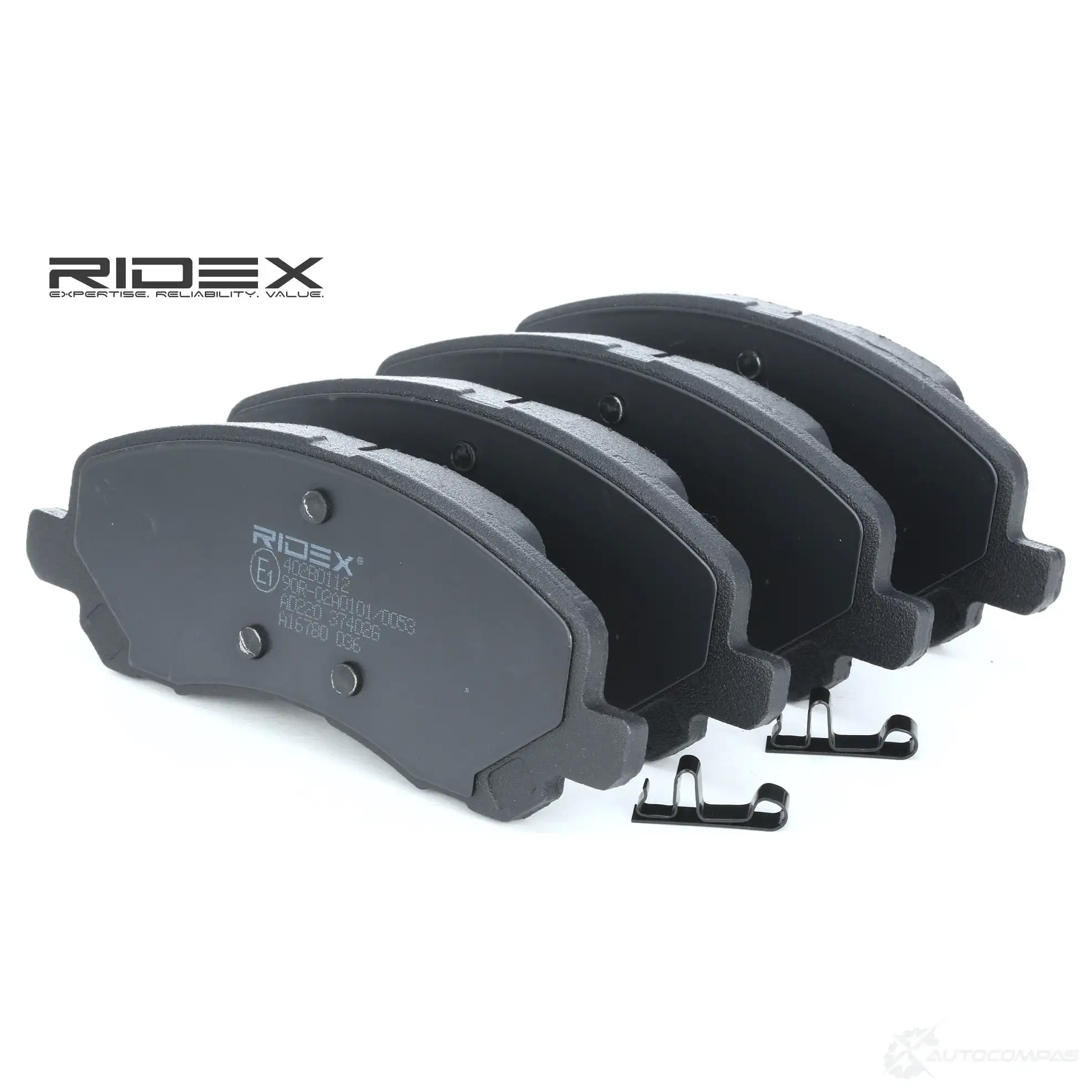 Тормозные колодки, комплект RIDEX 0WMUP X 1437660237 402b0112 изображение 0