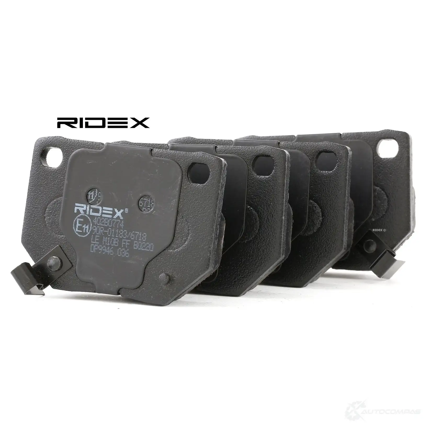 Тормозные колодки, комплект RIDEX 402b0774 1437659227 6C HR2 изображение 0