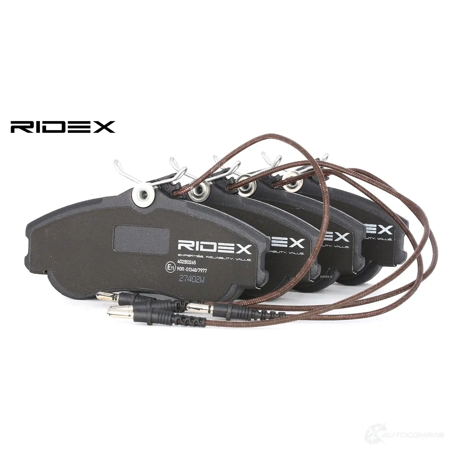 Тормозные колодки, комплект RIDEX 402b0265 UOLV07 7 1437660435 - Изображение 1