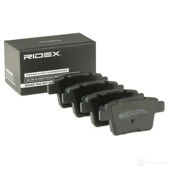 Тормозные колодки, комплект RIDEX 1437657635 A 9LDQ 402b0142 изображение 1