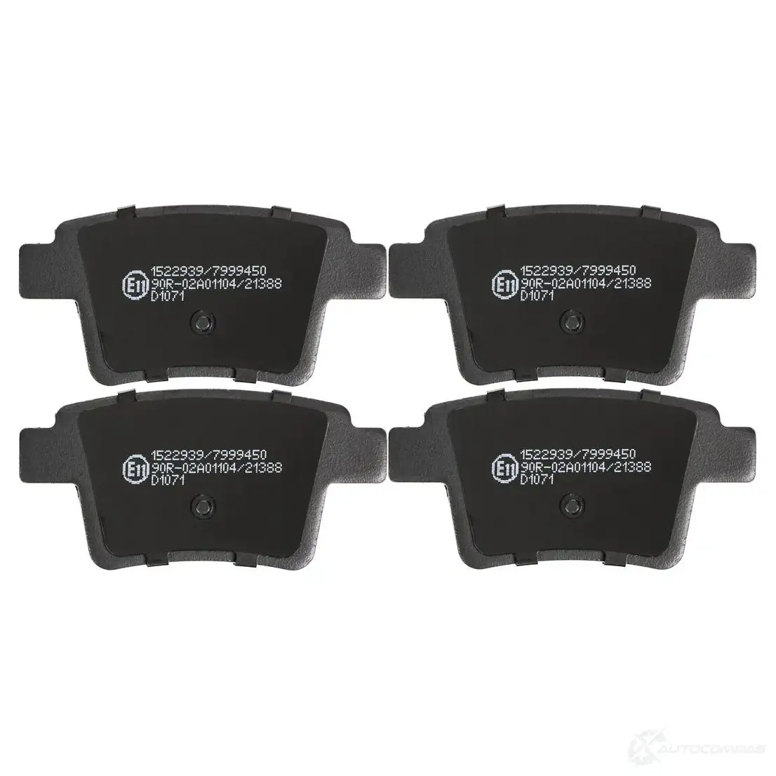Тормозные колодки, комплект RIDEX 1437657635 A 9LDQ 402b0142 изображение 3