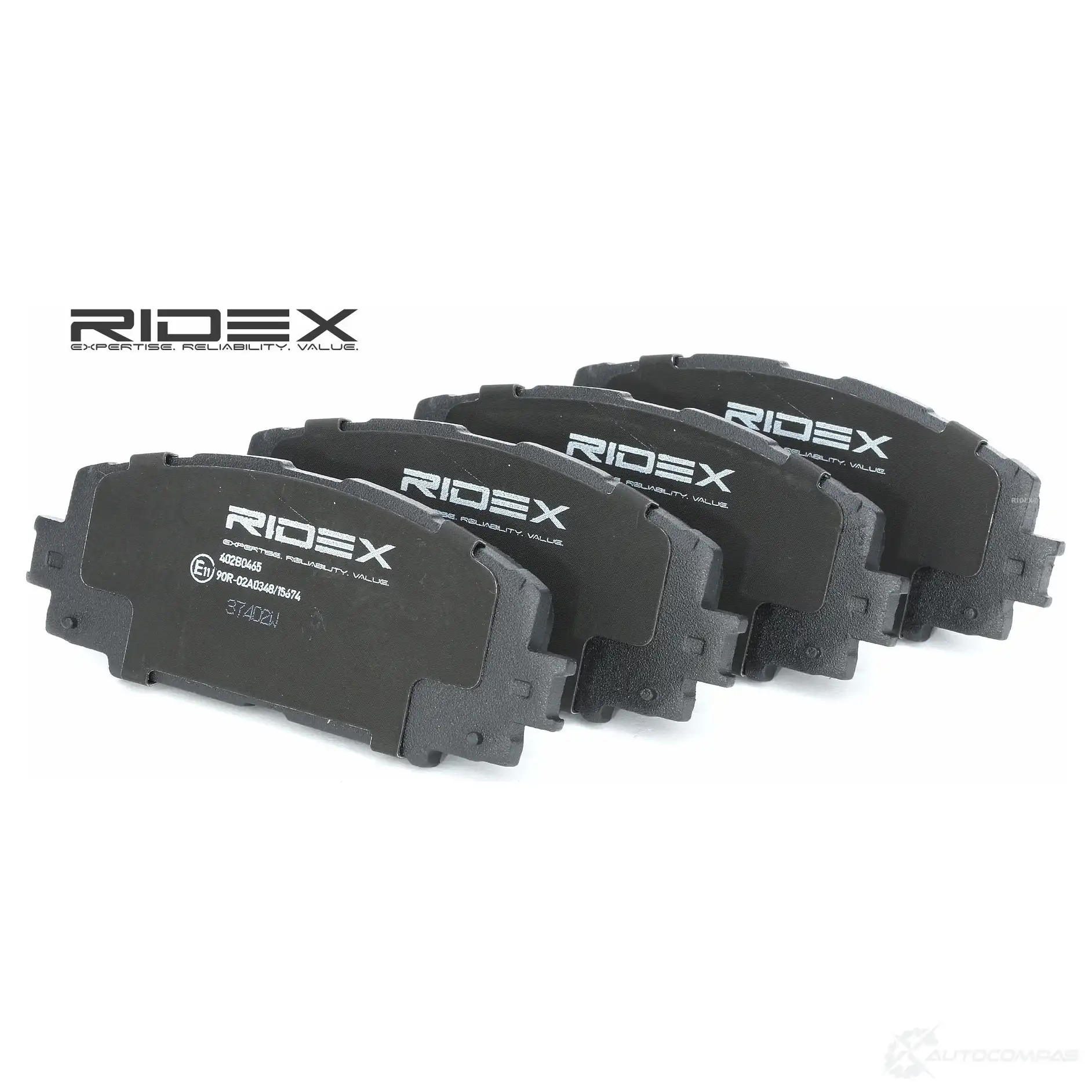 Тормозные колодки, комплект RIDEX JK 120 402b0465 1437658517 изображение 0