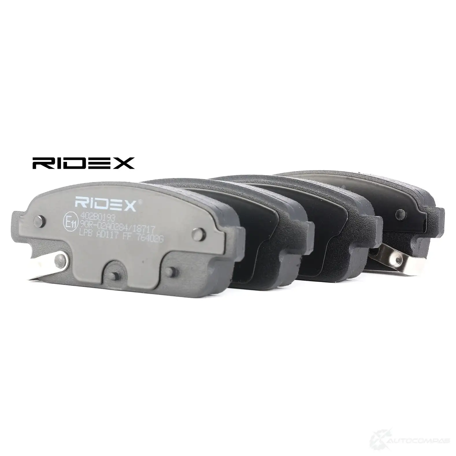 Тормозные колодки, комплект RIDEX W4O YV 1437657848 402b0193 - Изображение 1