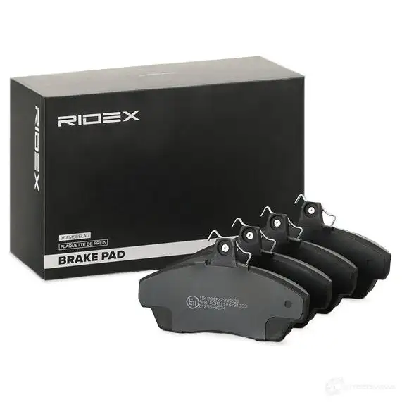 Тормозные колодки, комплект RIDEX 1437660034 LIB F1R 402b0093 изображение 1