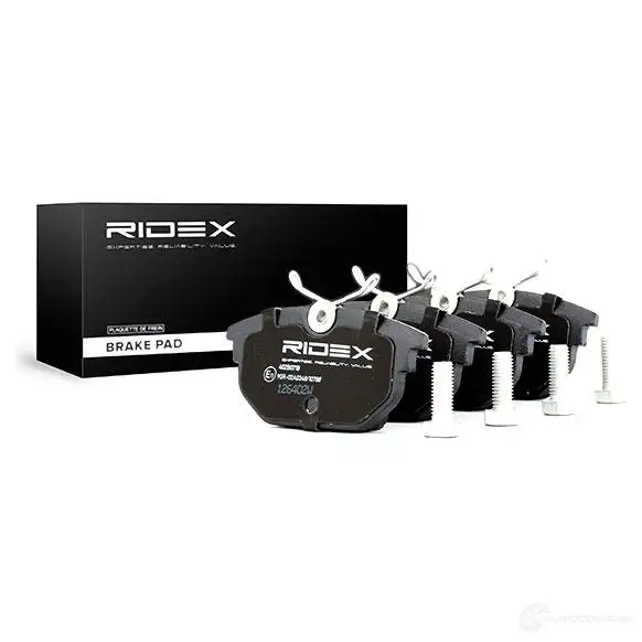 Тормозные колодки, комплект RIDEX 1437659228 402b0718 5Q6 XR изображение 1