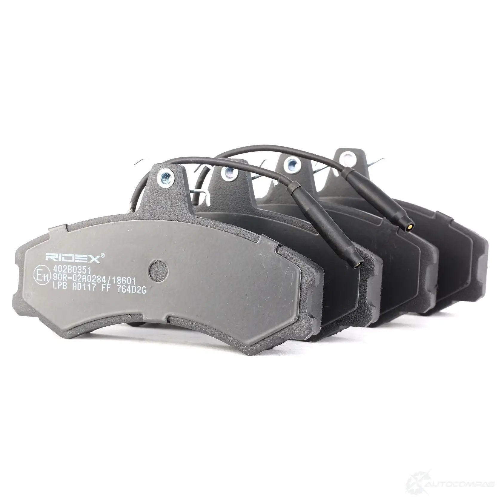 Тормозные колодки, комплект RIDEX PQR6 MB 1437658159 402b0351 - Изображение 1