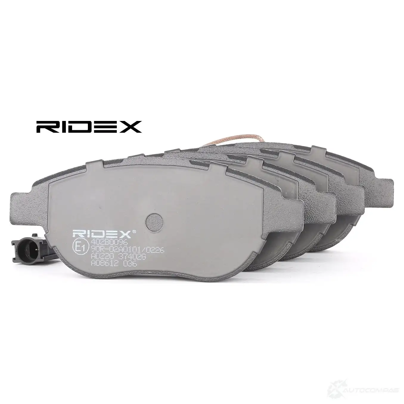 Тормозные колодки, комплект RIDEX 0PWX K 1437658833 402b0096 изображение 0