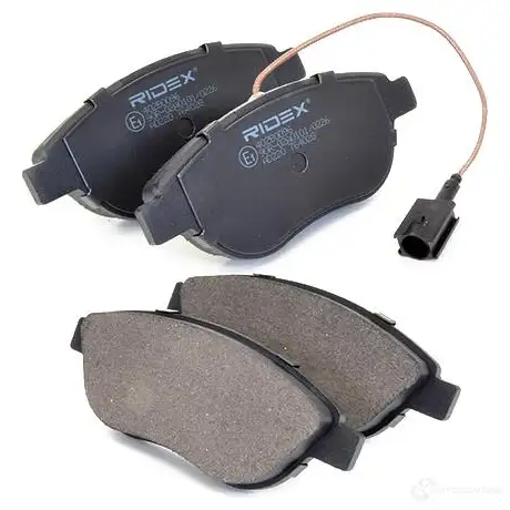 Тормозные колодки, комплект RIDEX 0PWX K 1437658833 402b0096 изображение 3