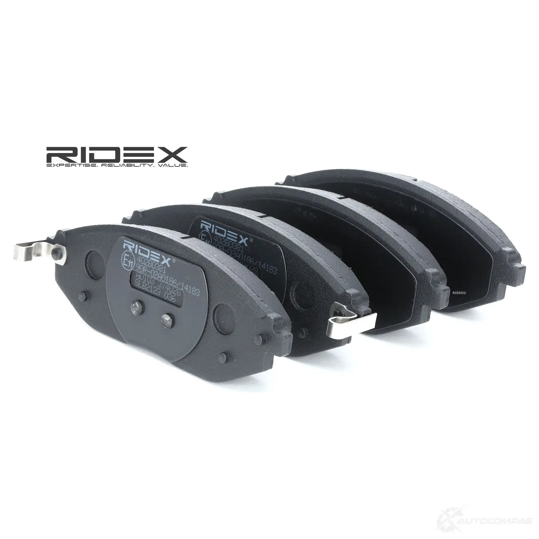 Тормозные колодки, комплект RIDEX VULV WJ 402b0381 1437658837 изображение 0