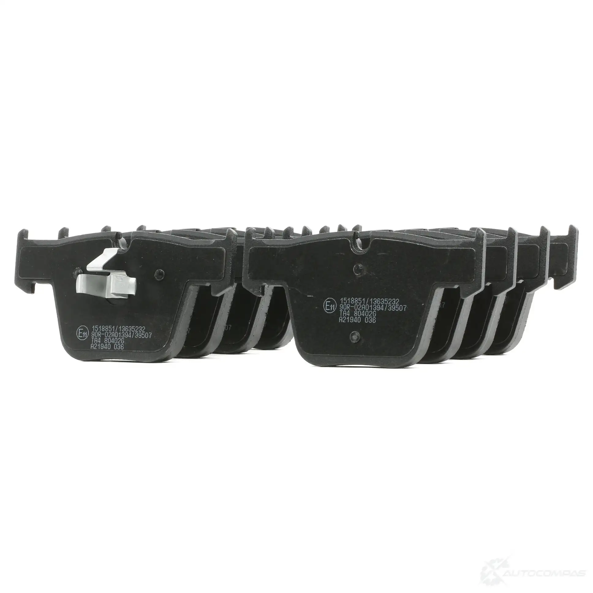 Тормозные колодки, комплект RIDEX 1VG 4KFL 402b1079 1437659156 - Изображение 1