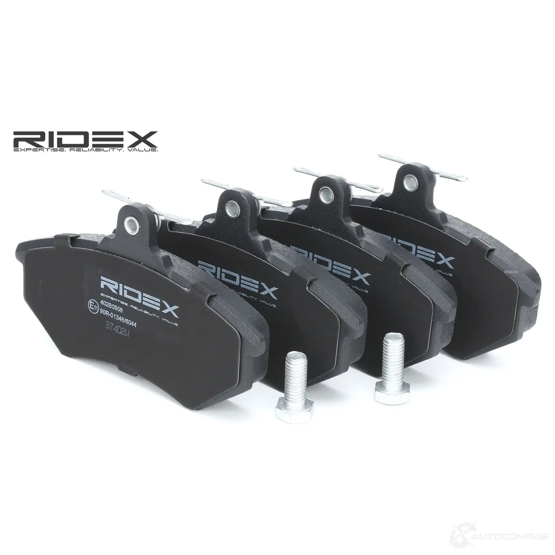 Тормозные колодки, комплект RIDEX UHQ WA 402b0958 1437658522 - Изображение 1