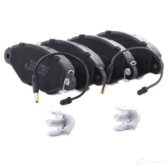 Тормозные колодки, комплект RIDEX CJ 7G1E 1437657579 402b0140 изображение 2