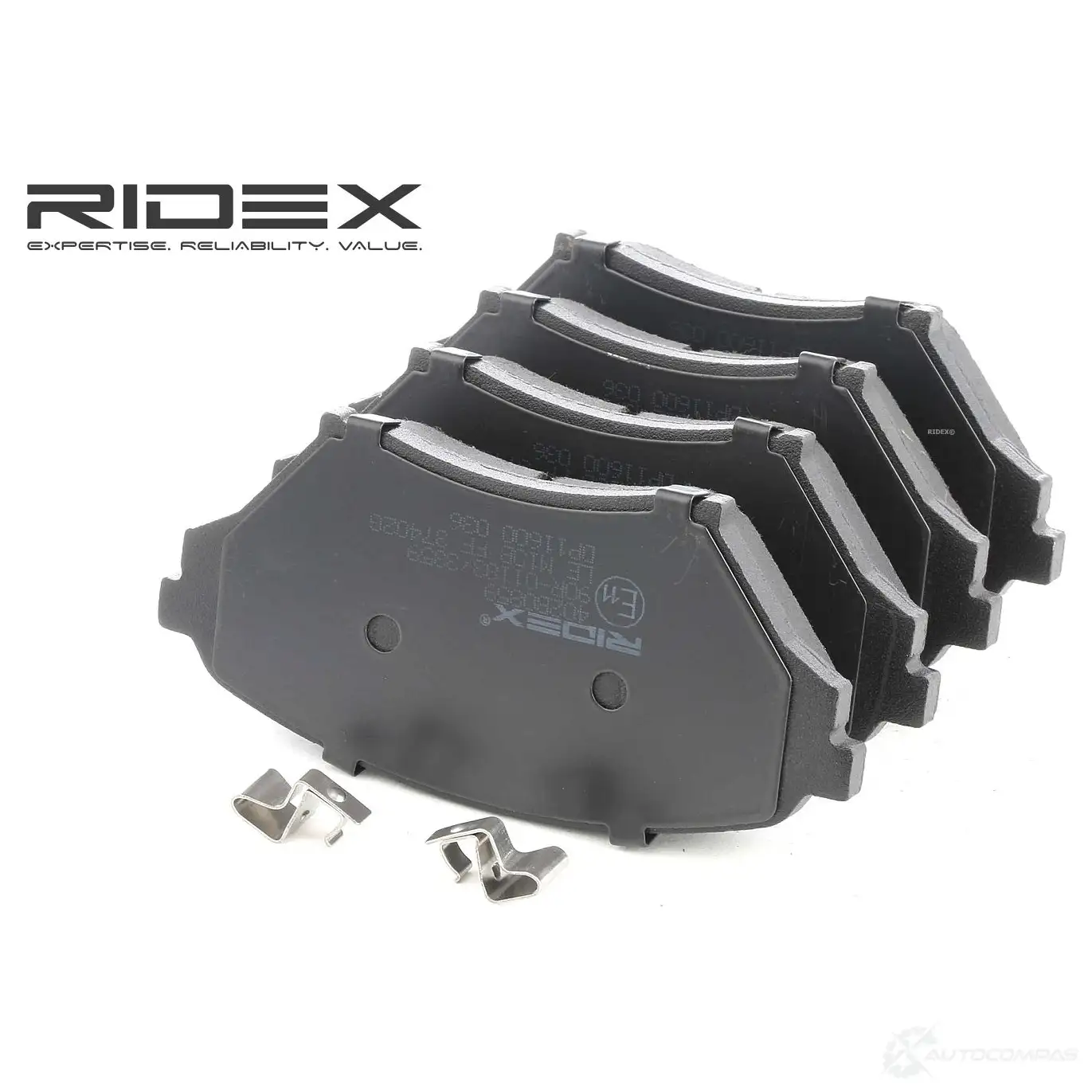 Тормозные колодки, комплект RIDEX V 1A8ZGM 402b0859 1437652777 изображение 0