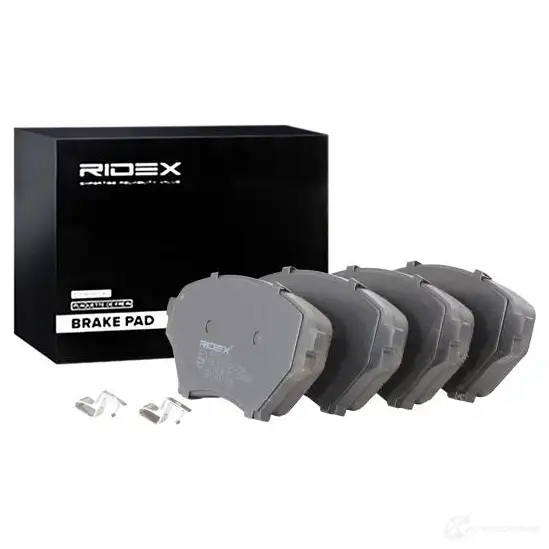Тормозные колодки, комплект RIDEX V 1A8ZGM 402b0859 1437652777 изображение 1