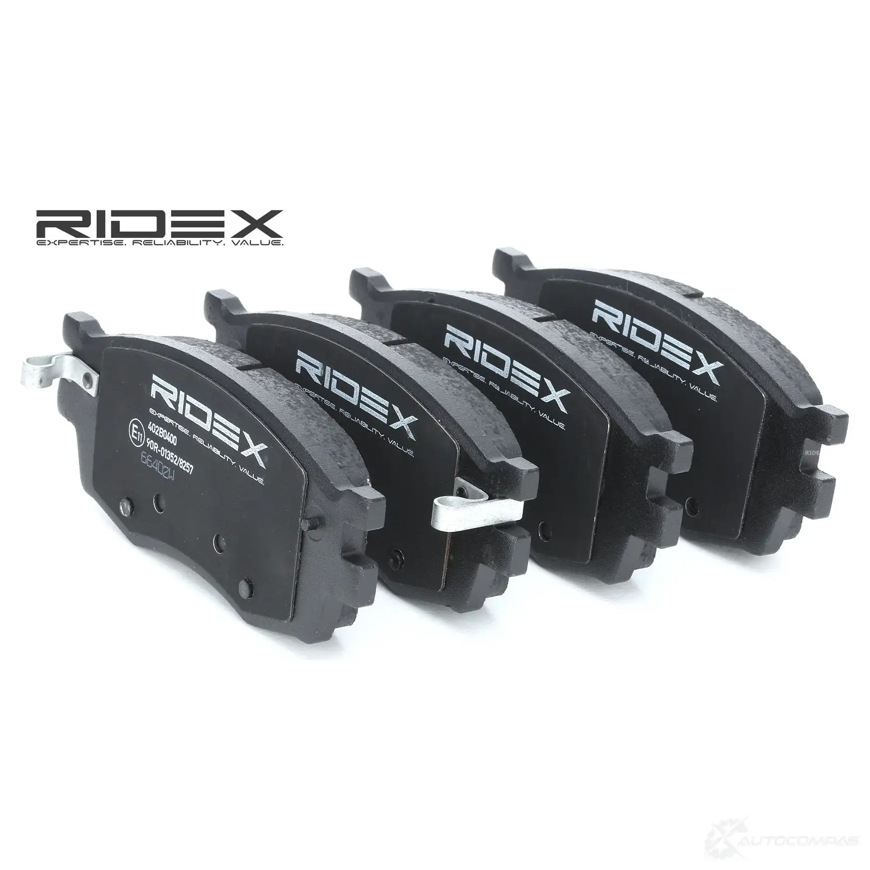 Тормозные колодки, комплект RIDEX 402b0400 1437659091 X1G1O 8Z - Изображение 1