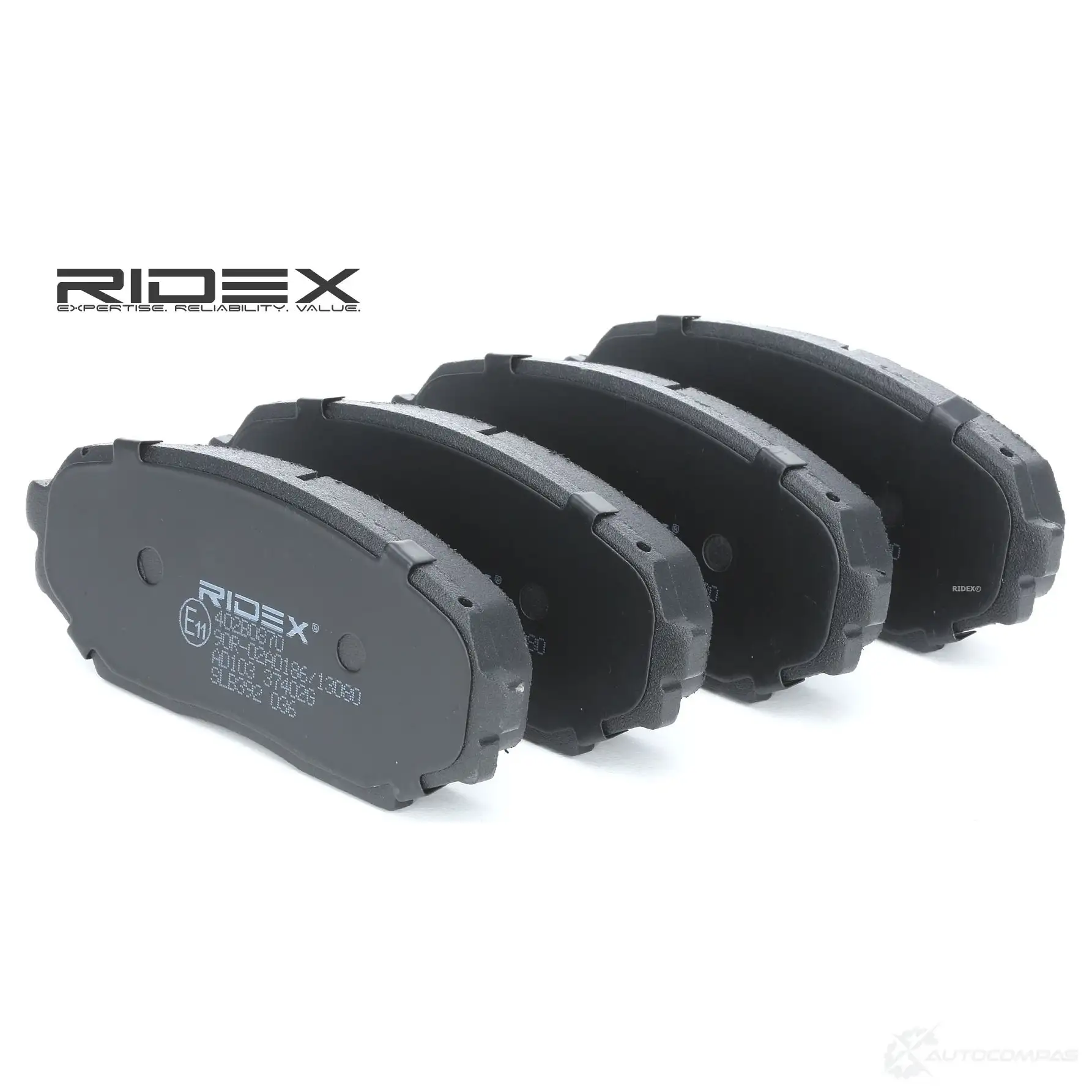 Тормозные колодки, комплект RIDEX 1437658462 402b0870 BO ISZEM изображение 0