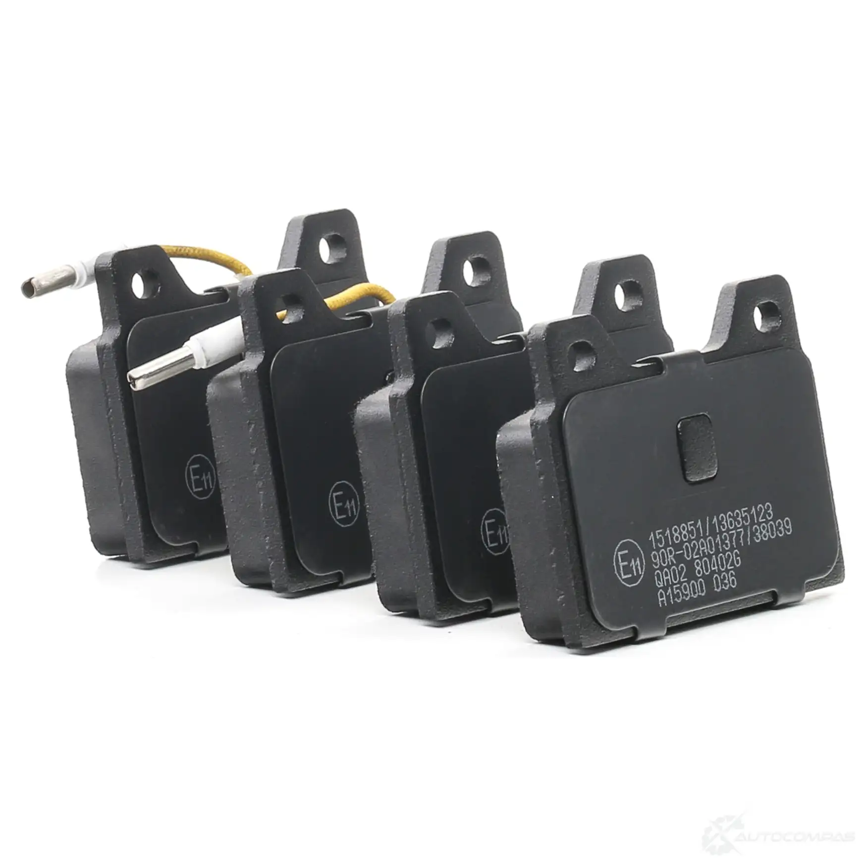 Тормозные колодки, комплект RIDEX AZ2 ZU 402b1058 1437659397 изображение 0