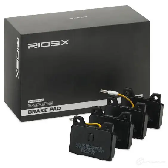 Тормозные колодки, комплект RIDEX AZ2 ZU 402b1058 1437659397 изображение 1