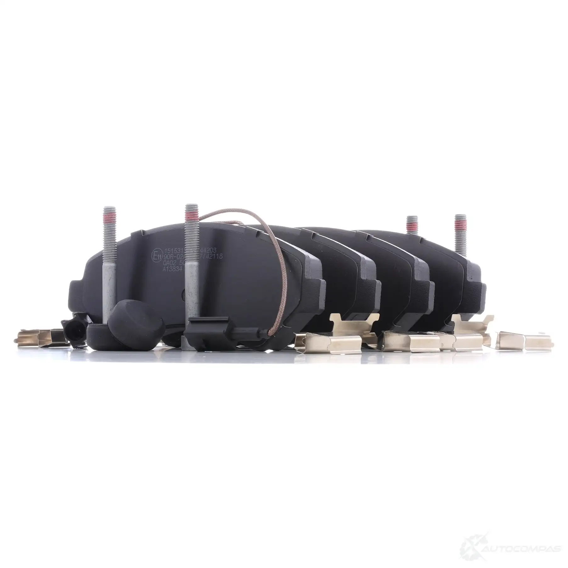 Тормозные колодки, комплект RIDEX 402b1110 1437658309 MV 6QV3B - Изображение 1
