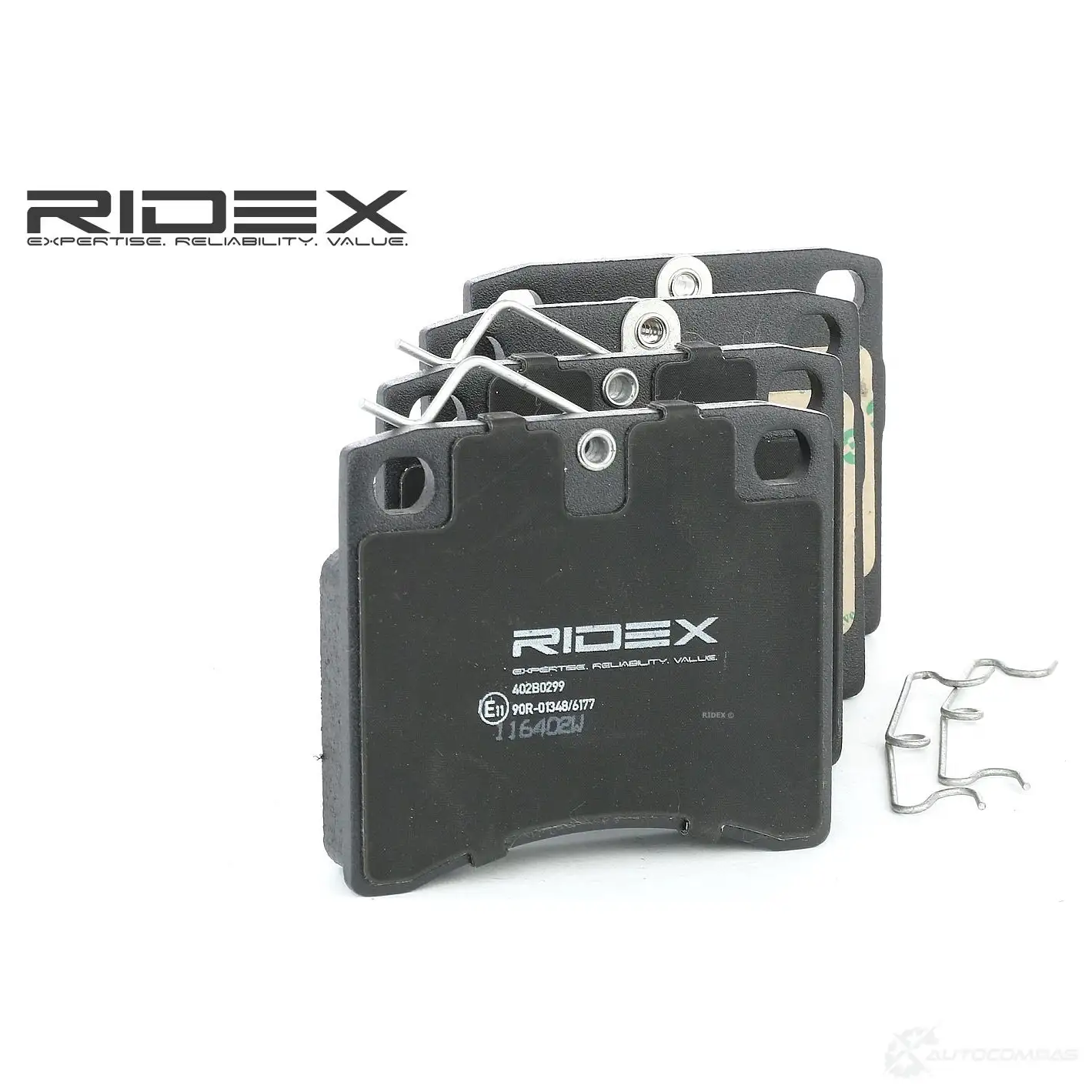 Тормозные колодки, комплект RIDEX 1438485242 402b0299 UI VKU4 - Изображение 1