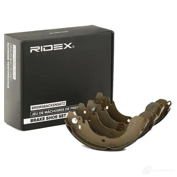 Барабанные тормозные колодки, комплект RIDEX 4V AU2UG 1437673480 70b0336 изображение 1