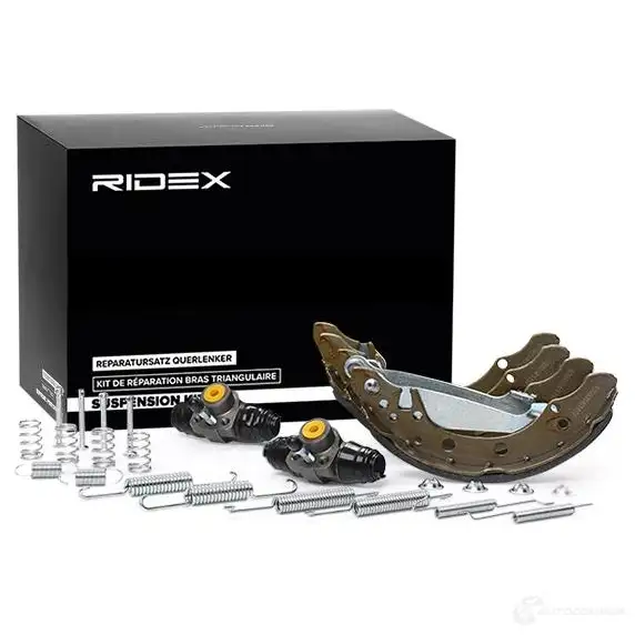 Барабанные тормозные колодки, комплект RIDEX BX GJD 3859b0006 1437673668 изображение 1