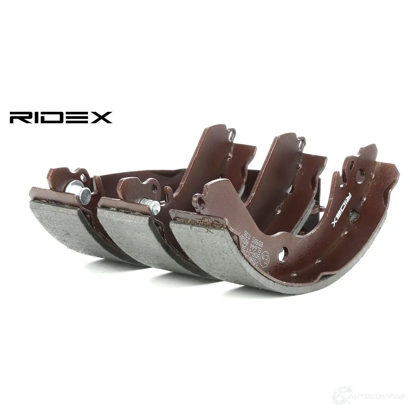Барабанные тормозные колодки, комплект RIDEX A18YW P 70b0048 1437708532 - Изображение 1