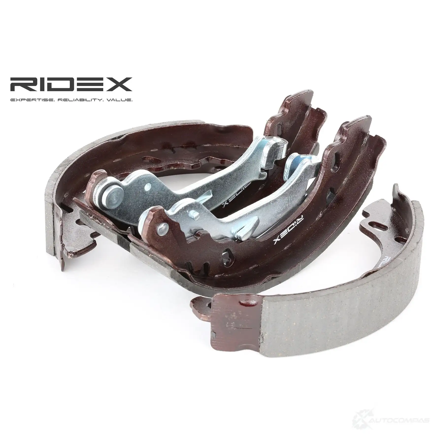Барабанные тормозные колодки, комплект RIDEX 70b0014 4 9ILL0 1437708487 - Изображение 1