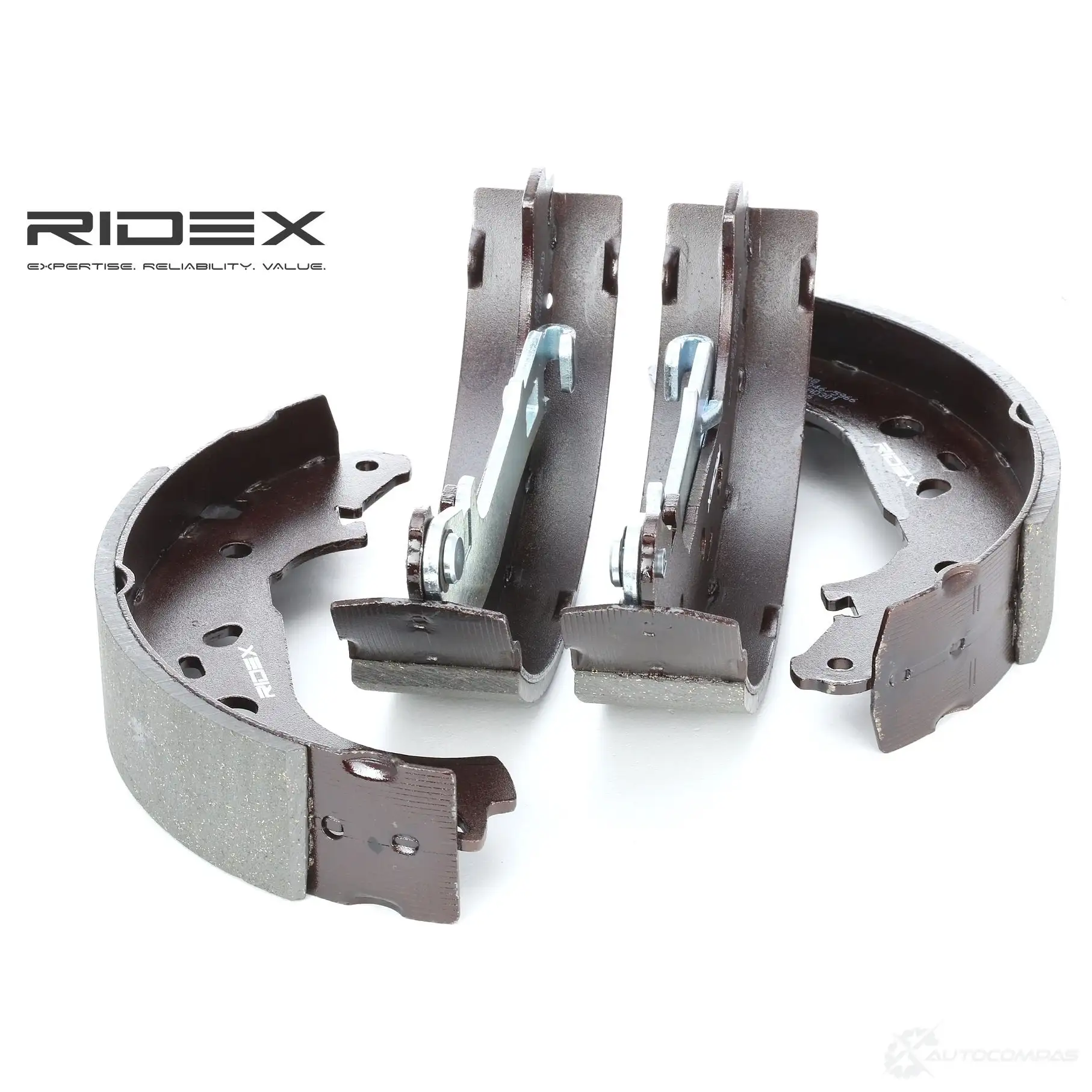 Барабанные тормозные колодки, комплект RIDEX 1437709175 HAY70W A 70b0188 - Изображение 1