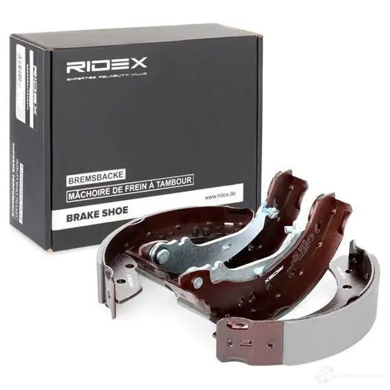 Барабанные тормозные колодки, комплект RIDEX P 4NOI17 70b0104 1437708497 изображение 1