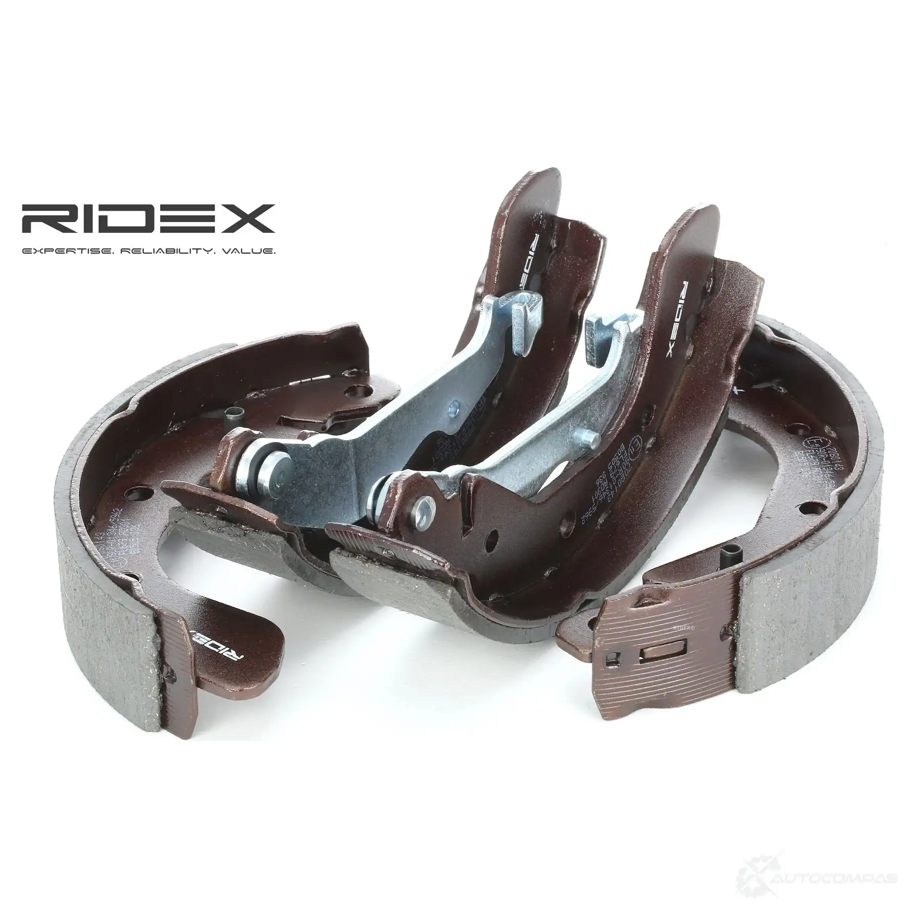 Барабанные тормозные колодки, комплект RIDEX P4JZ G8S 1437708918 70b0143 изображение 0