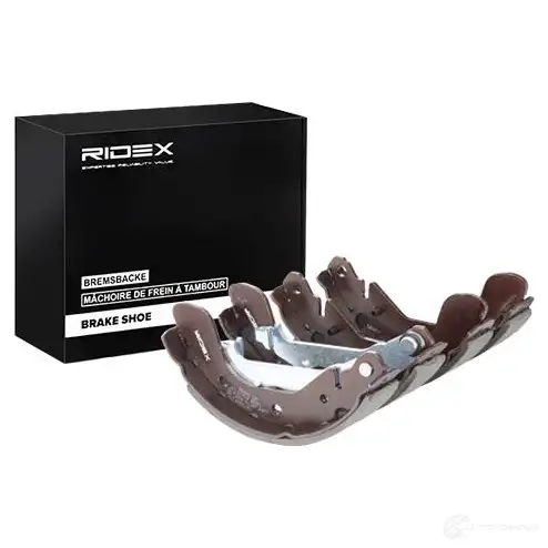 Барабанные тормозные колодки, комплект RIDEX P4JZ G8S 1437708918 70b0143 изображение 1