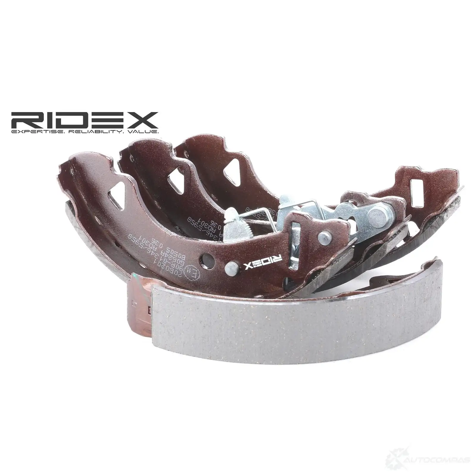 Барабанные тормозные колодки, комплект RIDEX 1437709717 Z875 A7 70b0201 изображение 0
