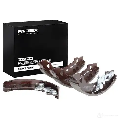 Барабанные тормозные колодки, комплект RIDEX 1437709717 Z875 A7 70b0201 изображение 1