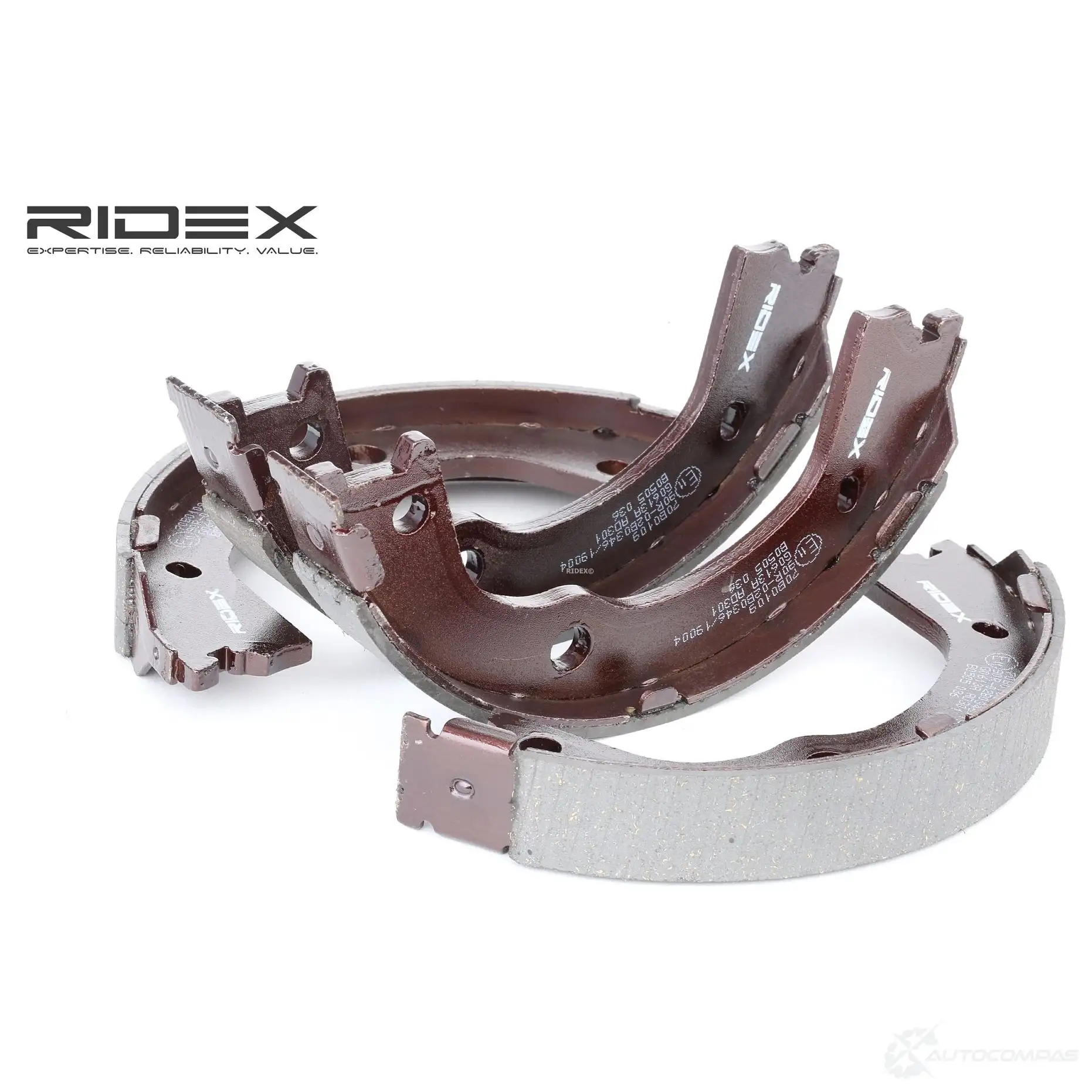 Барабанные тормозные колодки, комплект RIDEX WNQF 6 1437708486 70b0109 изображение 0