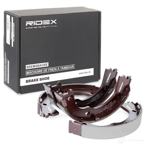 Барабанные тормозные колодки, комплект RIDEX WNQF 6 1437708486 70b0109 изображение 1