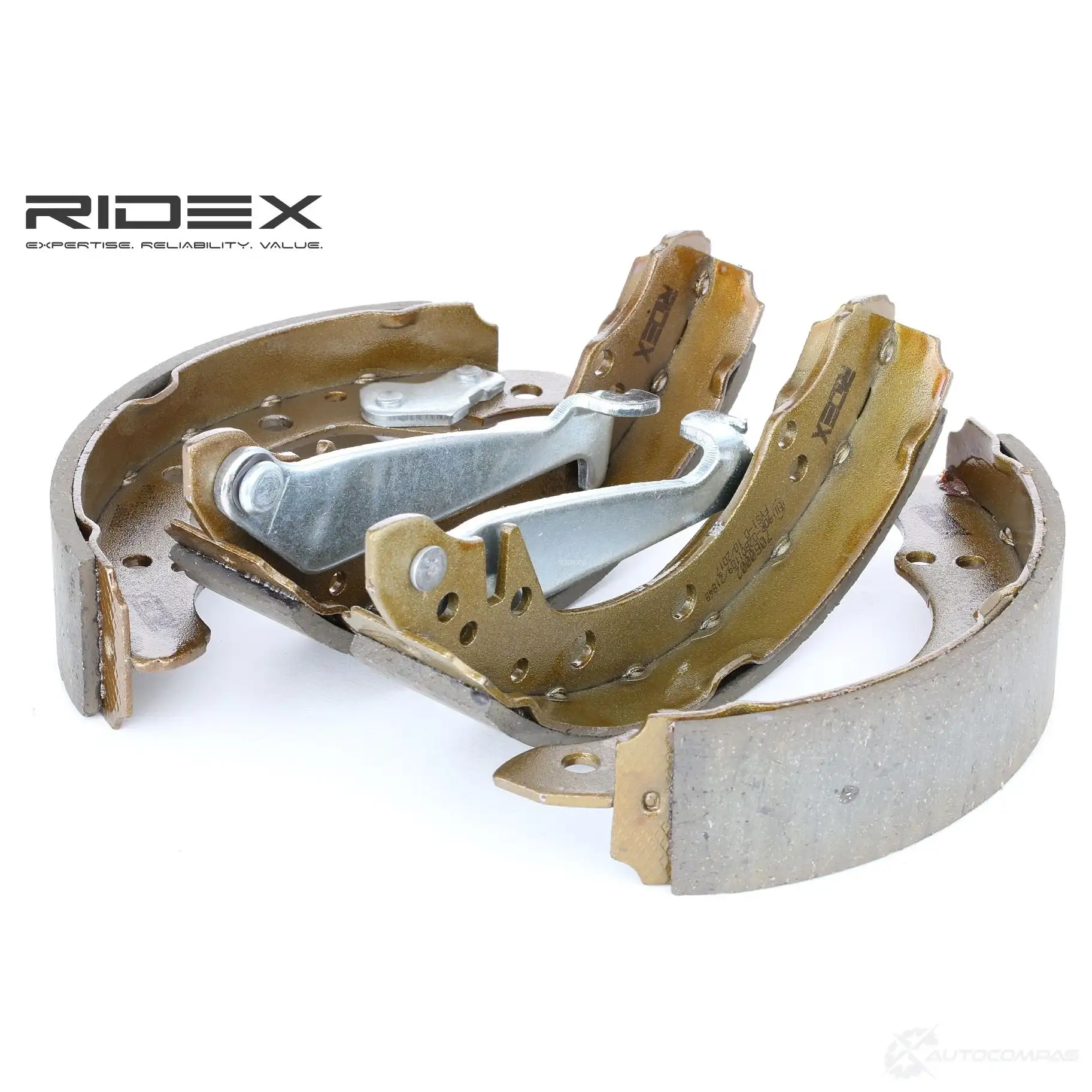 Барабанные тормозные колодки, комплект RIDEX 1437708896 70b0002 V 316E5Y изображение 0