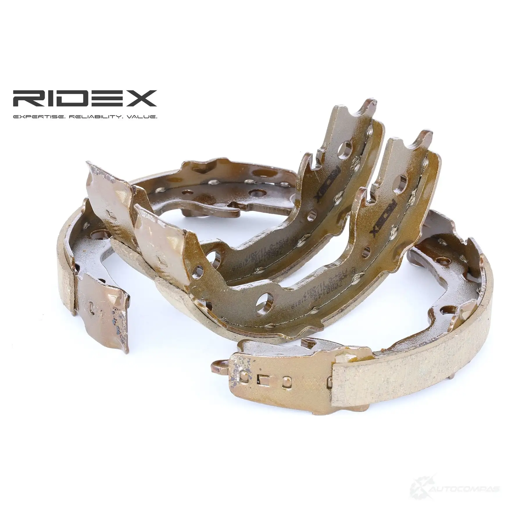 Барабанные тормозные колодки, комплект RIDEX SRUIEB 4 70b0145 1437715555 изображение 0