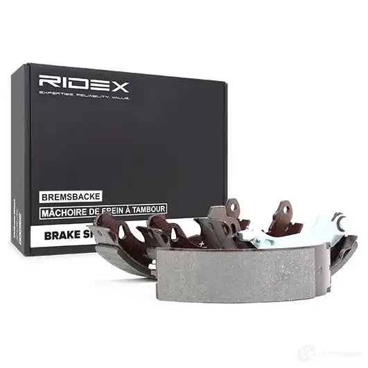 Барабанные тормозные колодки, комплект RIDEX 70b0035 1437708901 PKEI B изображение 1
