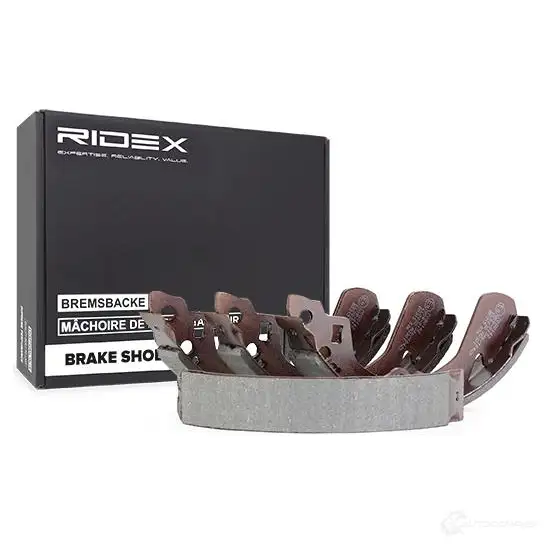 Барабанные тормозные колодки, комплект RIDEX 1437708264 70b0142 0SBVK V изображение 1